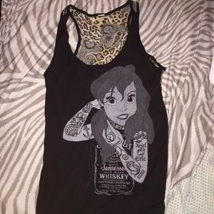 The little mermaid tank top